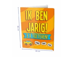 Raambord Van Harte Gefeliciteerd 60cm