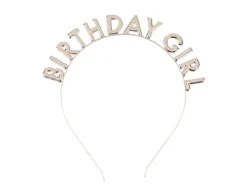 Rose Gouden Haarband Birthday Girl