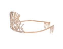 Rose Gouden Haarband Birthday Girl Metaal -Feestspullen Winkel rose gouden haarband birthday girl metaal 2