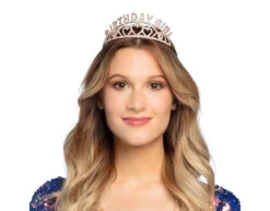 Rose Gouden Haarband Birthday Girl Metaal -Feestspullen Winkel rose gouden haarband birthday girl metaal 4