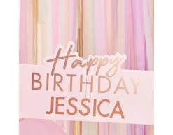 Roze Happy Birthday Photobooth Frame Zelf Maken Set -Feestspullen Winkel roze happy birthday photobooth frame zelf maken se 2