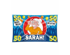Sarah Gevelvlag 50 Jaar Hoera 1,5m