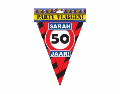 Sarah Slingers Verkeersbord 50 Jaar 10m -Feestspullen Winkel sarah slingers verkeersbord 50 jaar 10m 2