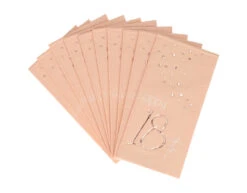 Servetten 18 Jaar Rose Goud 33cm 10st -Feestspullen Winkel servetten 18 jaar rose goud 33cm 10st 2