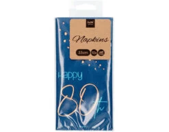 Servetten 80 Jaar Blauw 33cm 10st -Feestspullen Winkel servetten 80 jaar blauw 33cm 10st 5
