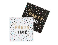 Servetten Party Time Papier 33cm 20st