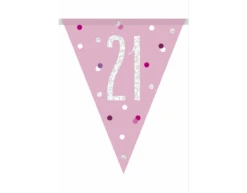 Slingers 21 Jaar Roze 2,74m