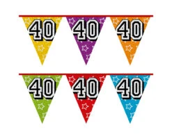 Slingers 40 Jaar Glitter 8m