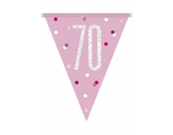 Slingers 70 Jaar Roze 2,74m