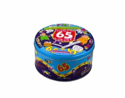 Snoeptrommel 65 Jaar 14cm