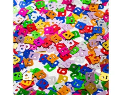 Tafelconfetti 19 Jaar Gekleurd