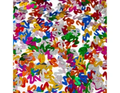 Tafelconfetti 2 Jaar Gekleurd