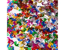 Tafelconfetti 3 Jaar Gekleurd