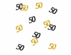 Tafelconfetti 50 Jaar 20gr