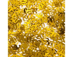 Tafelconfetti 50 Jaar Goudkleurig