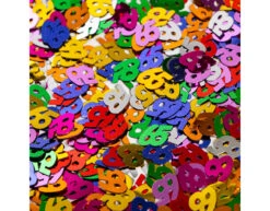 Tafelconfetti 65 Jaar Gekleurd