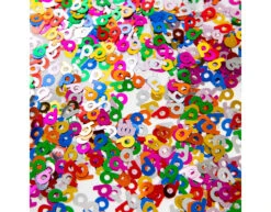 Tafelconfetti 9 Jaar Gekleurd