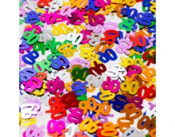 Tafelconfetti 90 Jaar Gekleurd