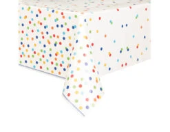 Tafelkleed Confetti Regenboog 2,13m