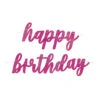 Verjaardag Letterslinger Happy Birthday Roze 83,8cm