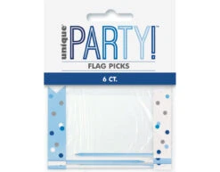 Verjaardag Prikkers Blauw 6st -Feestspullen Winkel verjaardag prikkers blauw 6st 2