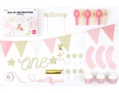 Versiering 1 Jaar Set Goud 33 Delig 5 Versiering 1 Jaar Set Goud 33 Delig -Feestspullen Winkel versiering 1 jaar set goud 33 delig 2