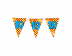 Vlaggenlijn 19 Jaar Gekleurd 10m