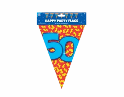 Vlaggenlijn 50 Jaar Gekleurd 10m 5 Vlaggenlijn 50 Jaar Gekleurd 10m -Feestspullen Winkel vlaggenlijn 50 jaar gekleurd 10m 2