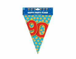 Vlaggenlijn 90 Jaar Gekleurd 10m 5 Vlaggenlijn 90 Jaar Gekleurd 10m -Feestspullen Winkel vlaggenlijn 90 jaar gekleurd 10m 2