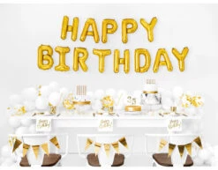 Witte Servetten Happy Birthday 33cm 20st -Feestspullen Winkel witte servetten happy birthday 33cm 20st 2